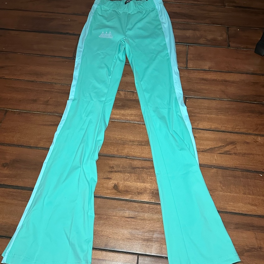 Kids Teal Flare Joggers